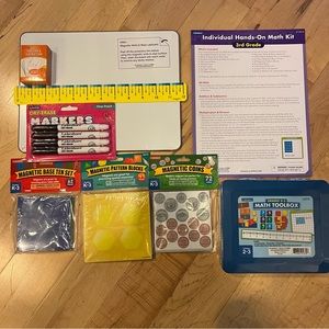 Brand New - Lakeshore Learning Individual Hands-On Math Kit - For 3rd Grade